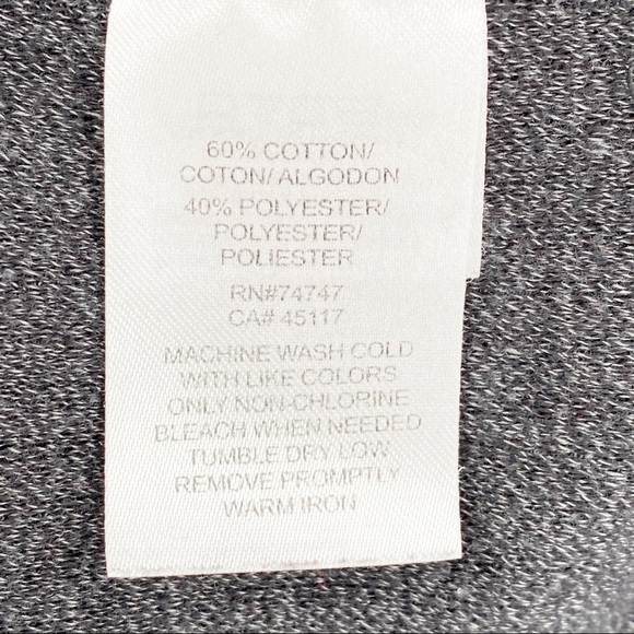 Redhead Men’s Long Sleeve Dark Gray Pullover M - Picture 4 of 5